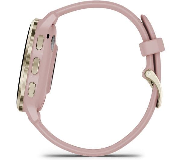 Garmin Venu 3S Smartwatch 41mm - Soft Gold & Dust Rose - Image 4