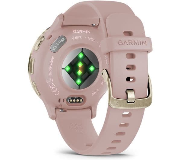 Garmin Venu 3S Smartwatch 41mm - Soft Gold & Dust Rose - Image 5