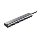 Trust Halyx USB-C to 4-Port USB-A 3.2 Gen 1 Hub - Grey thumbnail 2