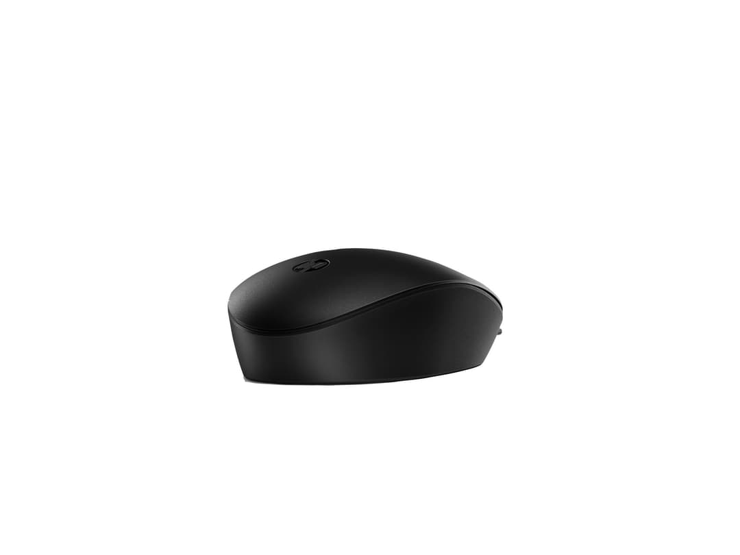 HP 128 Wired Mouse Black - Image 1