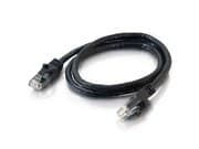 C2G 83406 1m Cat6 550MHz Snagless Patch Cable - Black - Image 2