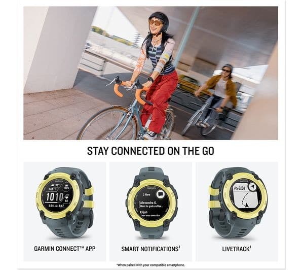 Garmin Instinct E Smartwatch 40mm - Electric Lime - Image 4