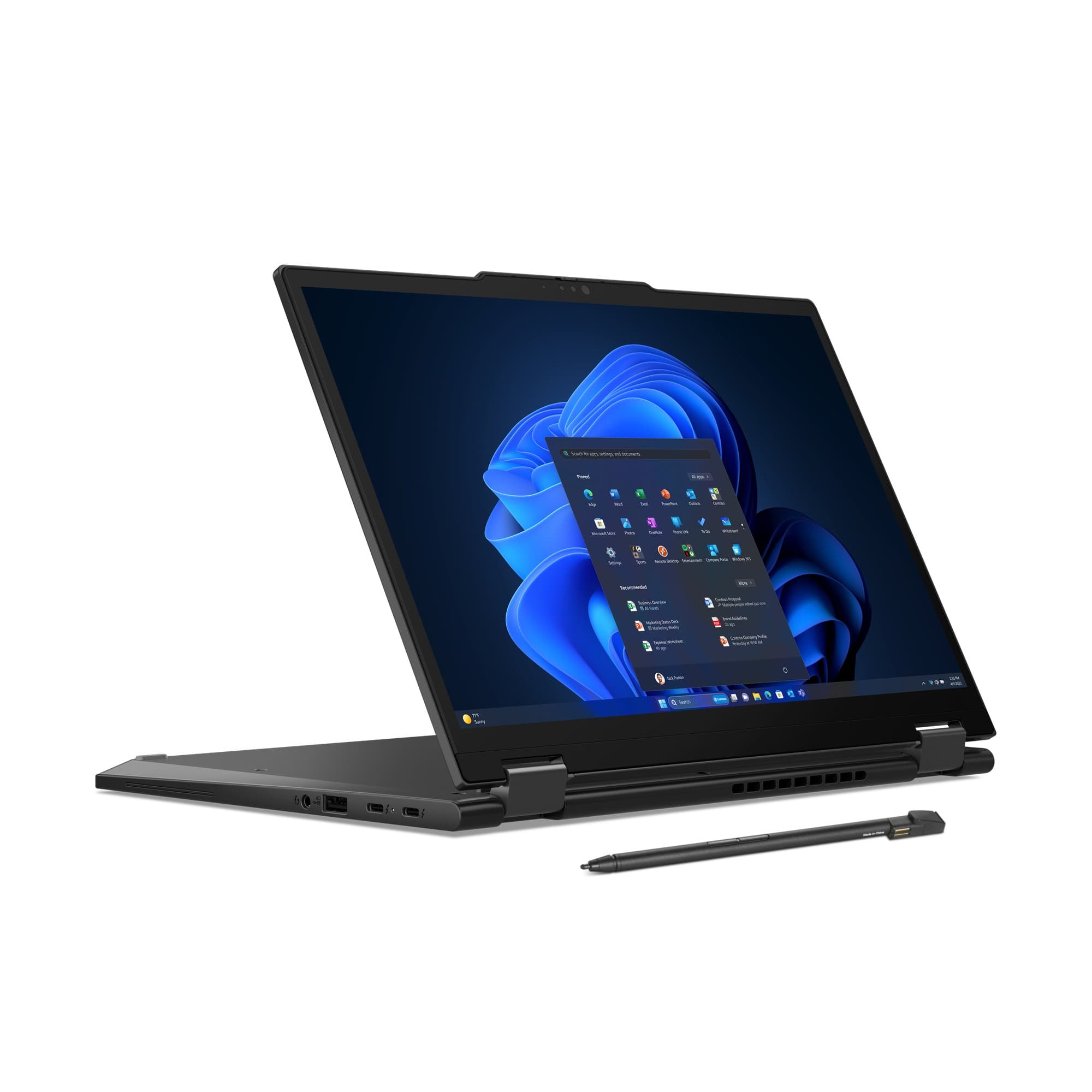 Lenovo ThinkPad X13 Gen 5 Intel Core Ultra 5 125U 16GB RAM 256GB SSD 13.3" WUXGA IPS Touchscreen Windows 11 Pro 2-in-1 Business Laptop