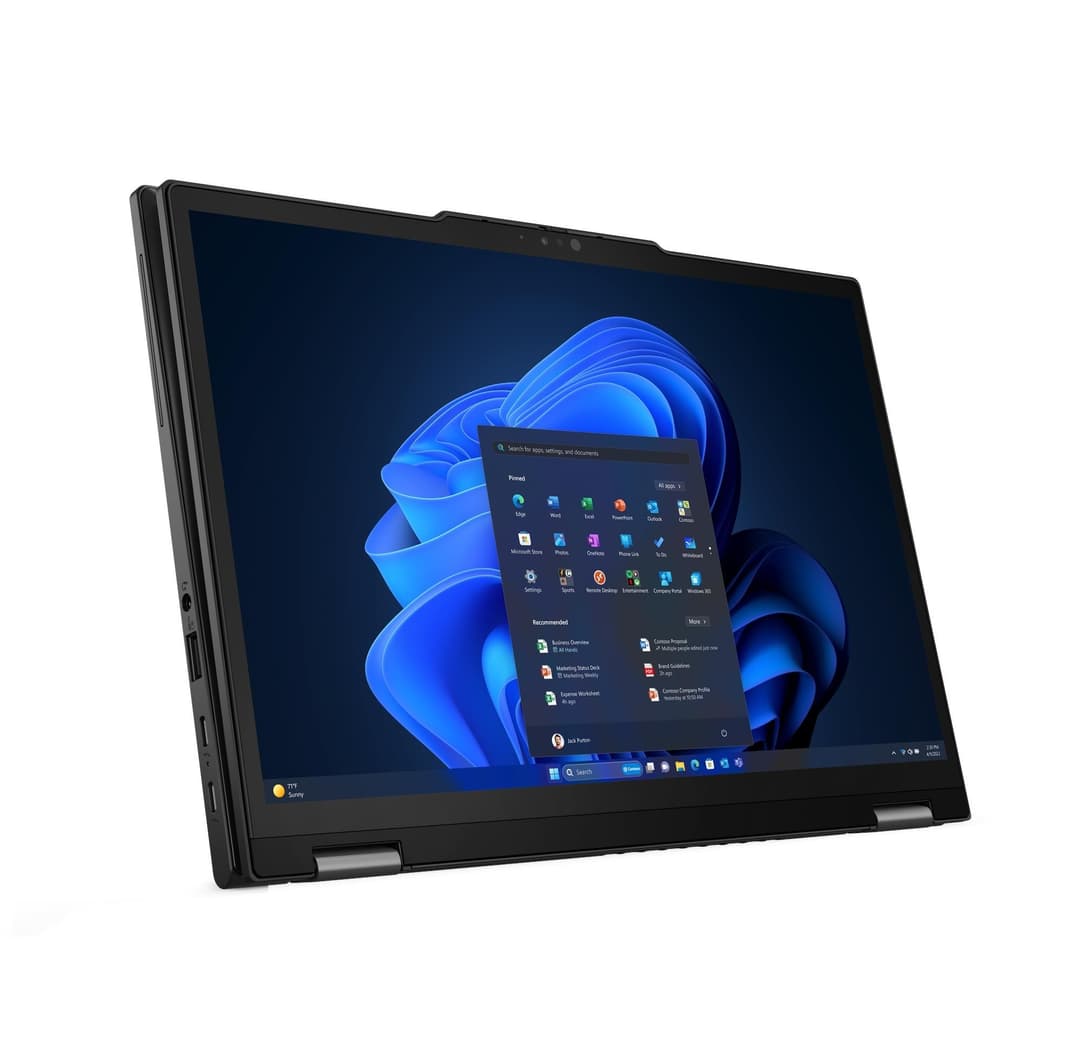 Lenovo ThinkPad X13 Gen 5 Intel Core Ultra 5 125U 16GB RAM 256GB SSD 13.3" WUXGA IPS Touchscreen Windows 11 Pro 2-in-1 Business Laptop - Image 3