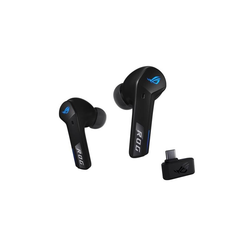 ASUS ROG Cetra True Wireless SpeedNova In-Ear Gaming Headphones, 10mm Drivers, Adaptive ANC, 2.4 GHz & Bluetooth - Black - Image 2