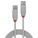 Lindy 0.5m USB 2.0 Type A Extension Cable, Anthra Line, Grey thumbnail 2