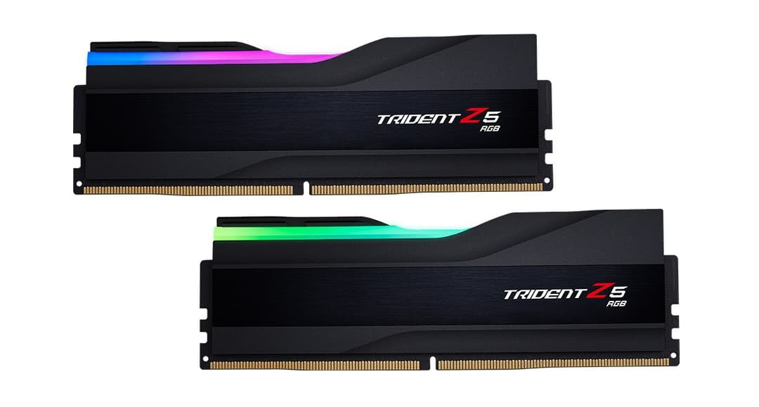 G.Skill Trident Z5 RGB F5-6400J3239G16GX2-TZ5RK memory module 32 GB 2 x 16 GB DDR5 6400 MHz CL32 Black - Image 1
