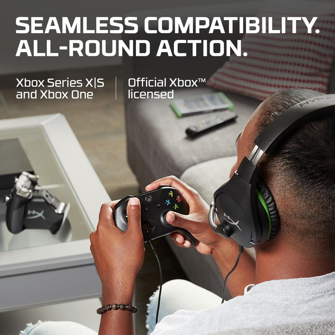 HyperX CloudX Stinger Core Console Gaming Headset - Black - Image 6