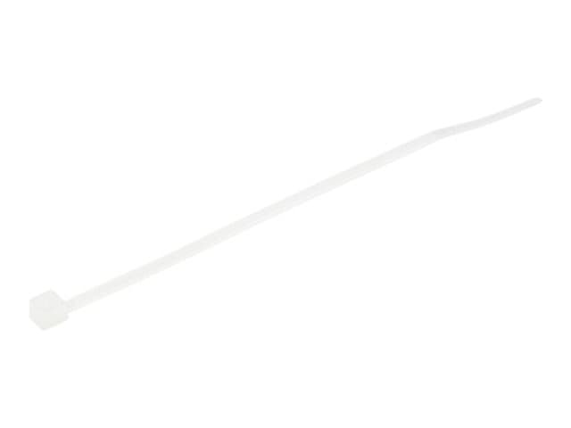 StarTech Cable Ties 10cm 100 Pack White - Image 3
