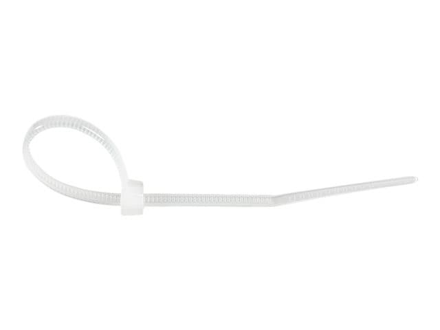 StarTech Cable Ties 10cm 100 Pack White - Image 5