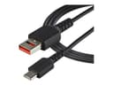 StarTech.com 3ft (1m) Secure Charging Cable, USB-A to USB-C Data Blocker Charge-Only Cable, No-Data Power-Only Charger Cable for Phone/Tablet, Data Blocking USB Protector Adapter Cable - 5V at 2.4A (12W max) (USBSCHAC1M) - USB-C cable - USB (power only) t thumbnail 2