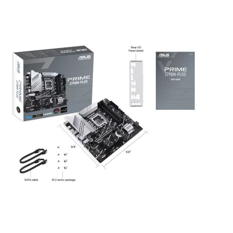 ASUS Prime Plus Intel Z790 LGA 1700 micro ATX Motherboard - 90MB1E70-M1EAY0 - Image 7