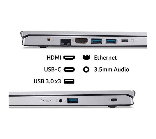 Acer Aspire Go 15 AMD Ryzen 5 512GB Silver - Image 8