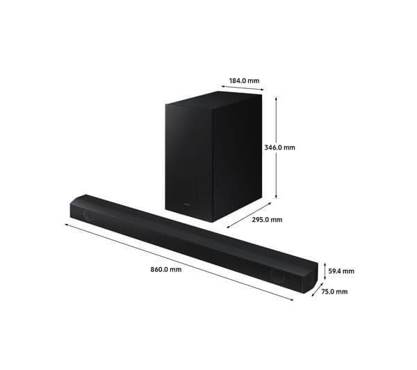 SAMSUNG HW-B530/XU 2.1 Wireless Sound Bar with Wireless Subwoofer - Image 7