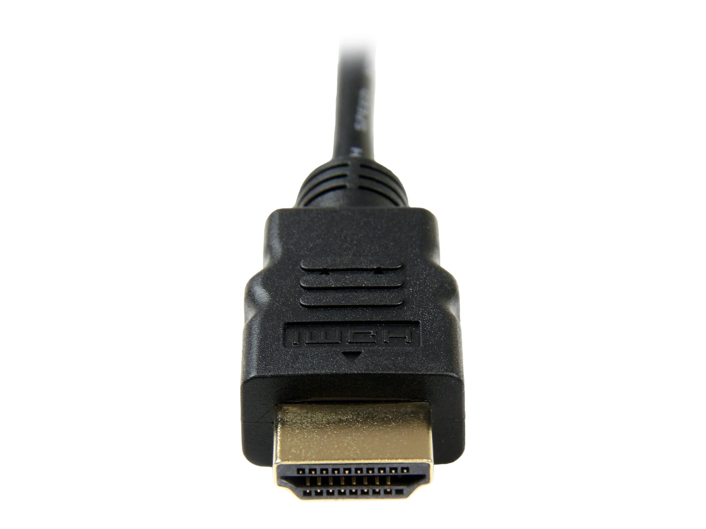 StarTech.com HDADMM3M High Speed HDMI to Micro HDMI Cable with Ethernet 3m - Black