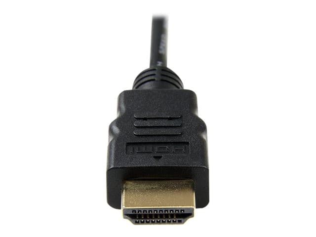 StarTech.com HDADMM3M High Speed HDMI to Micro HDMI Cable with Ethernet 3m - Black - Image 2