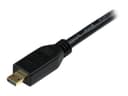 StarTech.com HDADMM3M High Speed HDMI to Micro HDMI Cable with Ethernet 3m - Black thumbnail 4