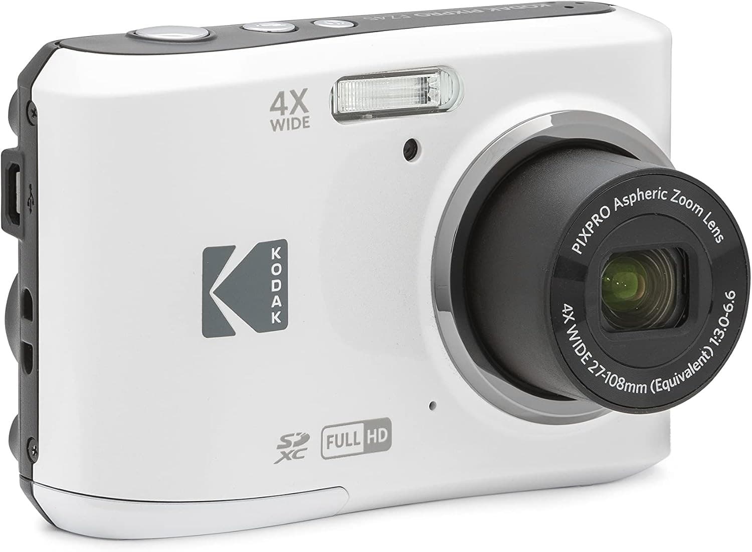 Kodak PIXPRO FZ45 16MP Digital Camera - White