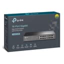 TP-LINK TL-SG1016PE 32 Gbit/s Rack Mountable Managed 16 x Gigabit Ethernet RJ45 Network Switch thumbnail 1