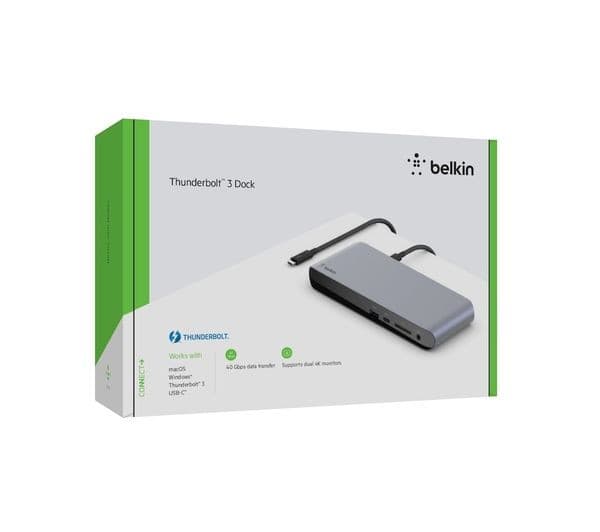 Belkin Thunderbolt 3 Dock Pro 12-Port Docking Station with 0.8m Cable (F4U097vf) - Image 6