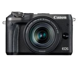Canon EOS M6 Mirrorless Camera EF-M 18-150mm f/3.5-6.3 IS STM Lens Kit - Black - Image 1