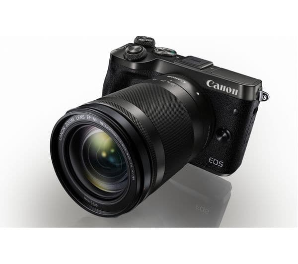 Canon EOS M6 Mirrorless Camera EF-M 18-150mm f/3.5-6.3 IS STM Lens Kit - Black - Image 2