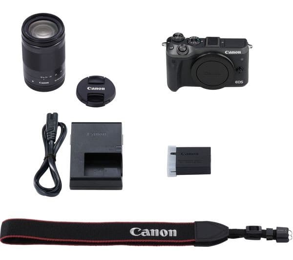 Canon EOS M6 Mirrorless Camera EF-M 18-150mm f/3.5-6.3 IS STM Lens Kit - Black - Image 8
