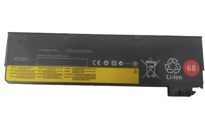 CoreParts MBXLE-BA0194 Replacement Laptop Battery for Lenovo (45N1127, 45N1135, 45N1136, 0C52862), 10.8V 2060mAh 22Wh Li-ion, 3-cell - Image 1