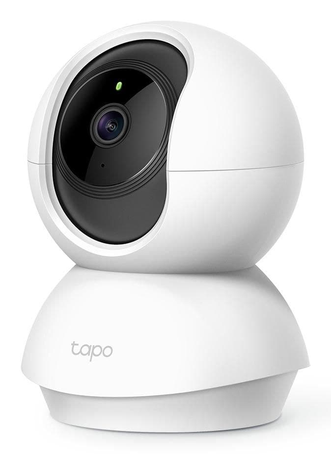 TP-Link Tapo C200 Pan/Tilt Home Security Wi-Fi Camera, 1080p, White - Image 1