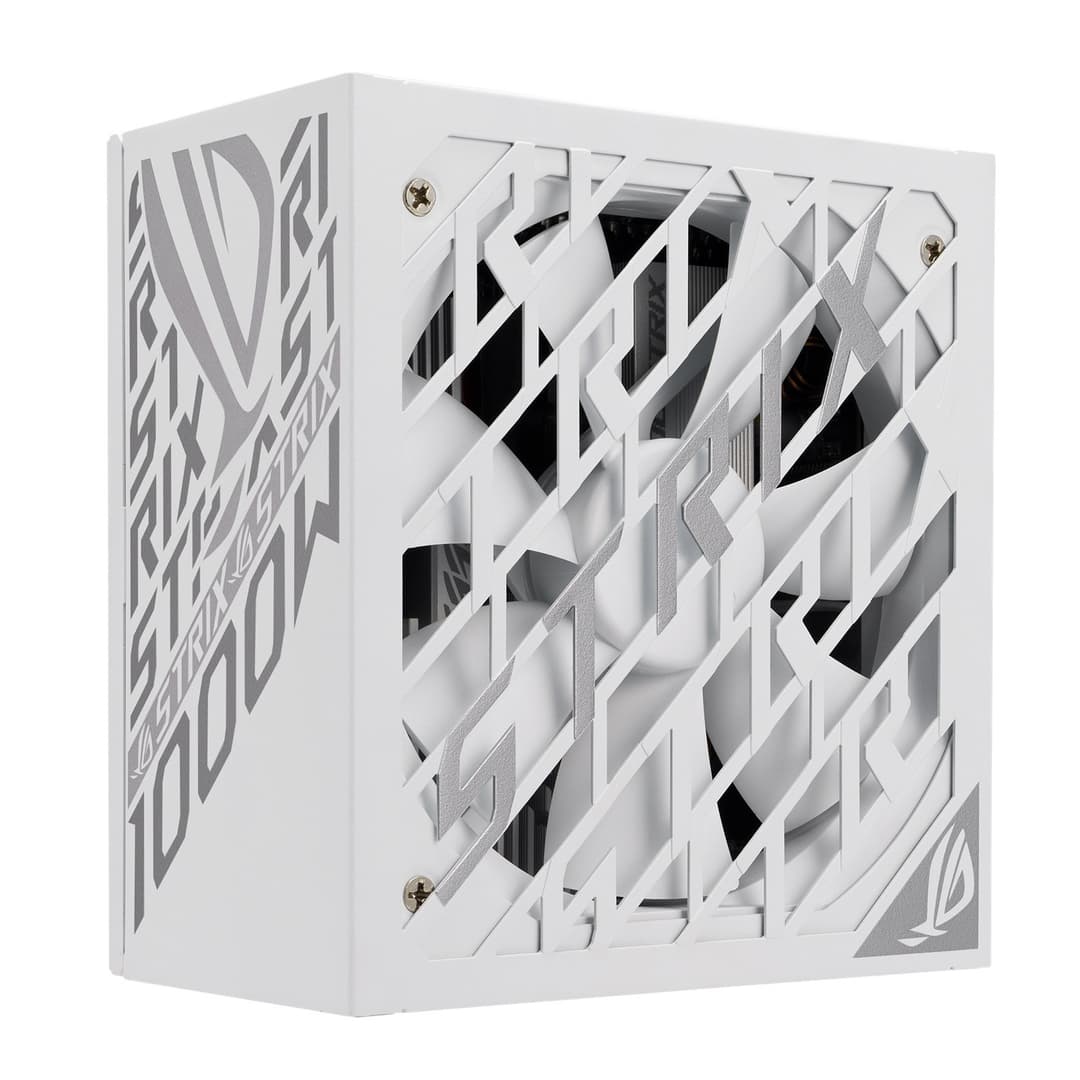 ASUS ROG Strix 1000W 80+ Platinum Fully Modular ATX 3.1 Power Supply White - Image 2
