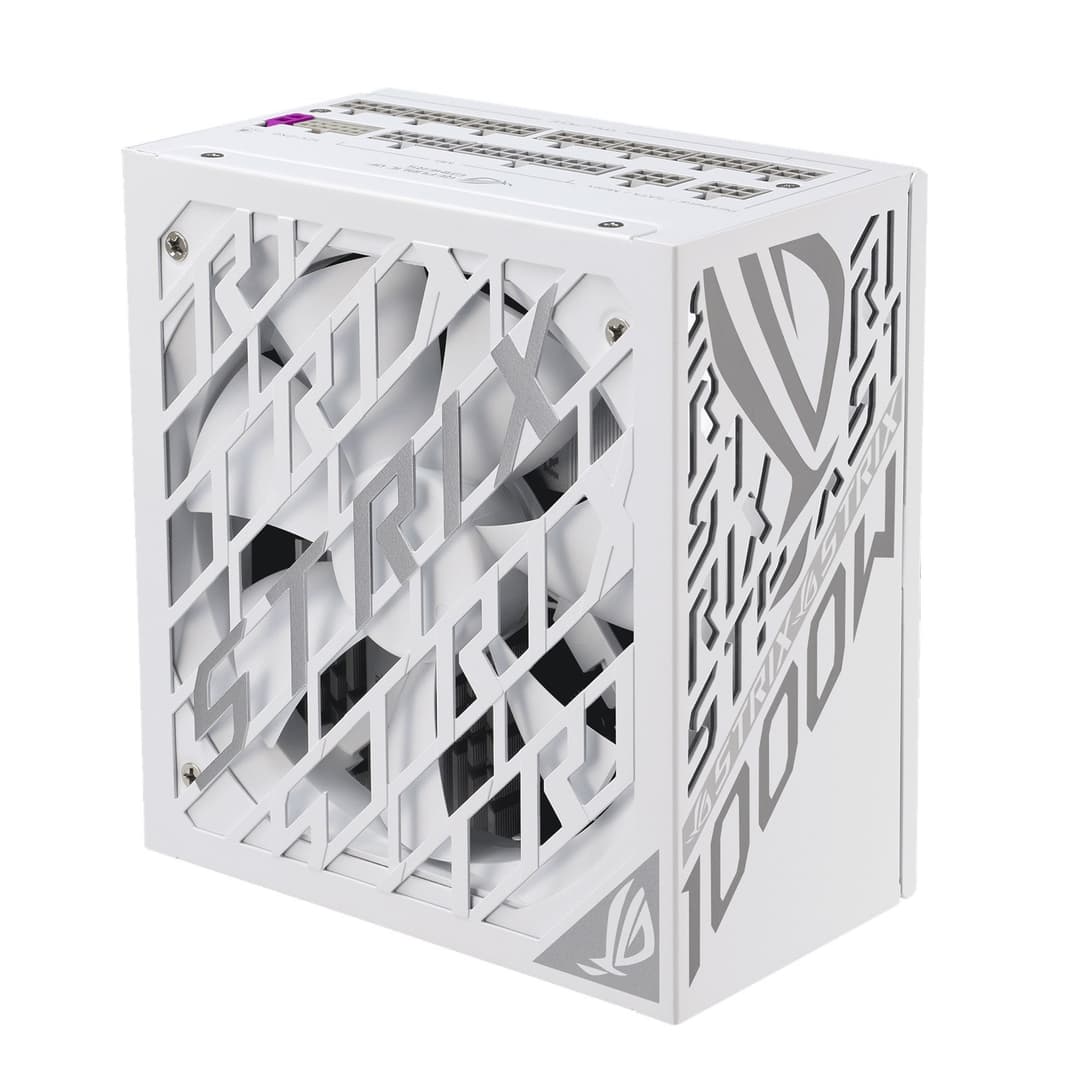 ASUS ROG Strix 1000W 80+ Platinum Fully Modular ATX 3.1 Power Supply White - Image 3