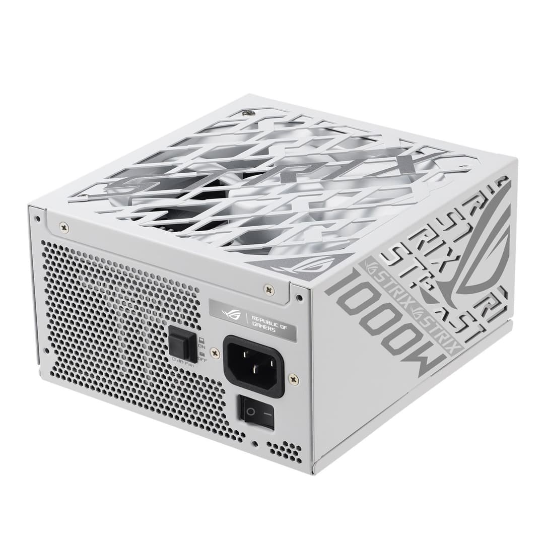 ASUS ROG Strix 1000W 80+ Platinum Fully Modular ATX 3.1 Power Supply White - Image 4