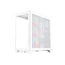1st Player MI8 White Mid Tower Tempared Glass White Gaming PC Case with 7x ARGB Fans thumbnail 5