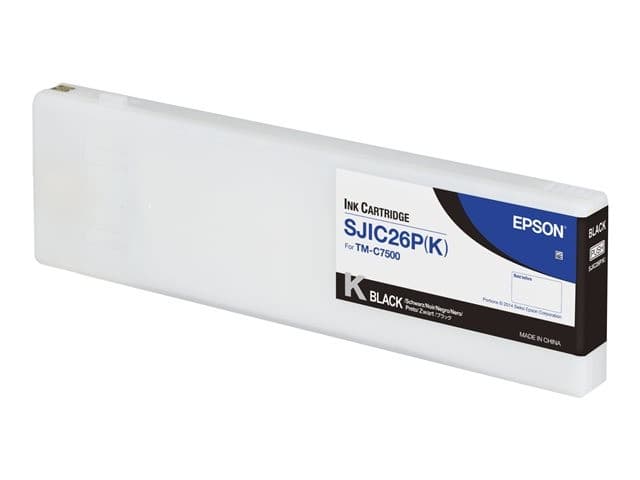 Epson SJIC26P(K) - black - original - ink cartridge - Image 1