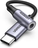 UGREEN USB-C to 3.5mm DAC Adapter – Hi-Fi Audio for iPhone, Galaxy, iPad, Pixel – Silver thumbnail 1