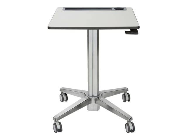 Ergotron LearnFit Tall - standing desk - rectangular - white - Image 1