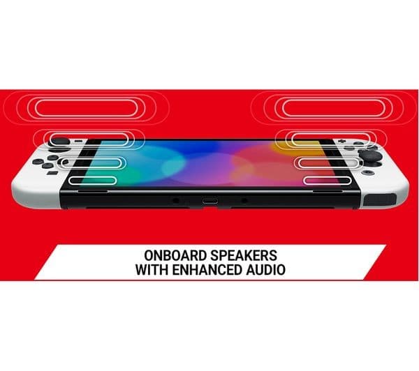 Nintendo Switch OLED Console - White - Image 7