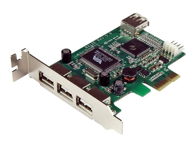 StarTech.com 4 Port PCI Express Low Profile High Speed USB Card - PCIe USB 2.0 Card - PCI-E USB 2.0 Card (PEXUSB4DP) - USB adapter - PCI Express x1 - 4 ports - Image 7