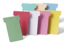 Nobo T-Cards Size 2 48 x 85mm (Pack of 100) - Pink thumbnail 1