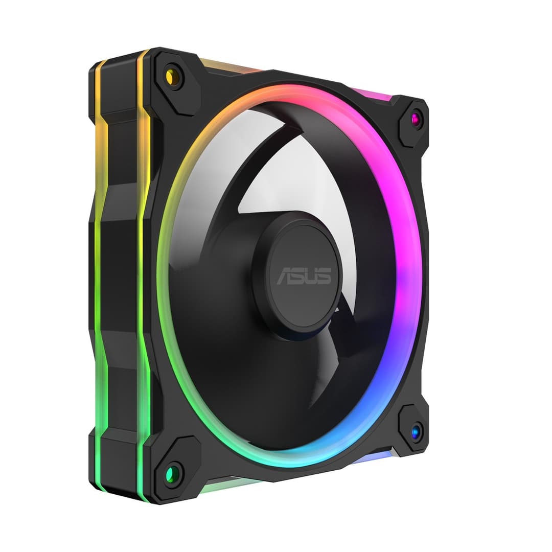 ASUS Prime MR120 ARGB 120mm PWM PC Fan - Black 3-Pack - Image 5