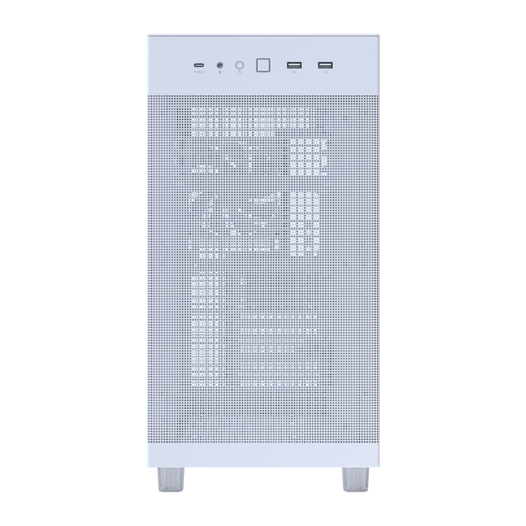 ASUS Prime AP303 Tempered Glass ATX Mid-Tower PC Case - White - Image 2