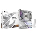 GIGABYTE X870E AORUS MASTER X3D AMD X870E ATX Socket AM5 Motherboard - White (ICE) thumbnail 1