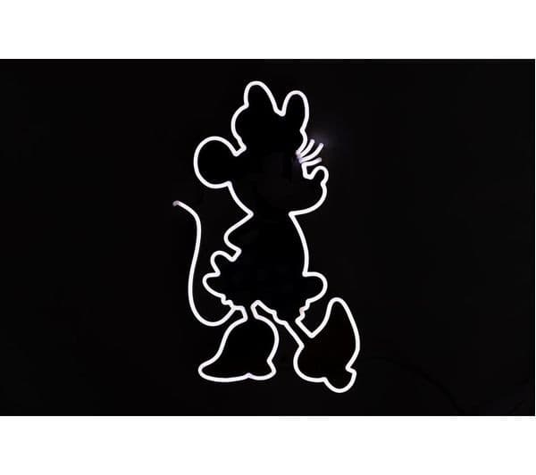 YELLOWPOP Disney Minnie Mouse LED Wall Lamp - Clear & White - Image 4