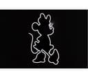 YELLOWPOP Disney Minnie Mouse LED Wall Lamp - Clear & White thumbnail 4