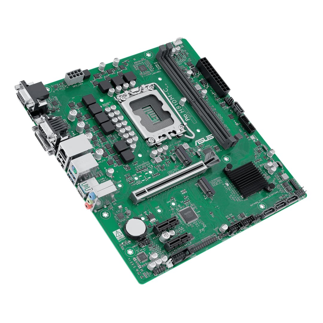 ASUS PRO H810M-C-CSM Intel H810 DDR5 LGA 1851 (Socket V1) micro ATX Motherboard - Image 4