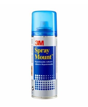 3M Scotch SprayMount Repositionable Spray Adhesive - Clear - Image 1