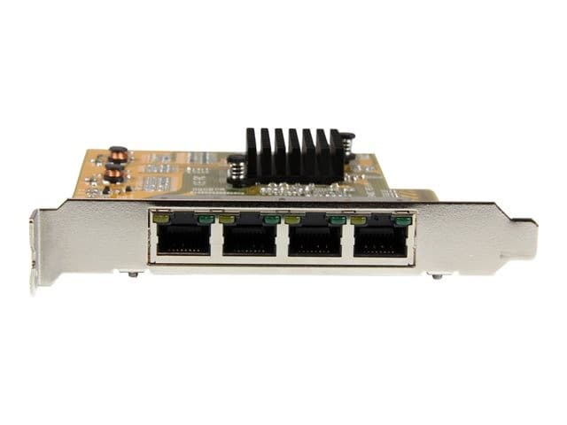 StarTech.com ST1000SPEX43 4-Port Gigabit Ethernet PCIe x4 Network Card - Quad Port NIC - Image 3