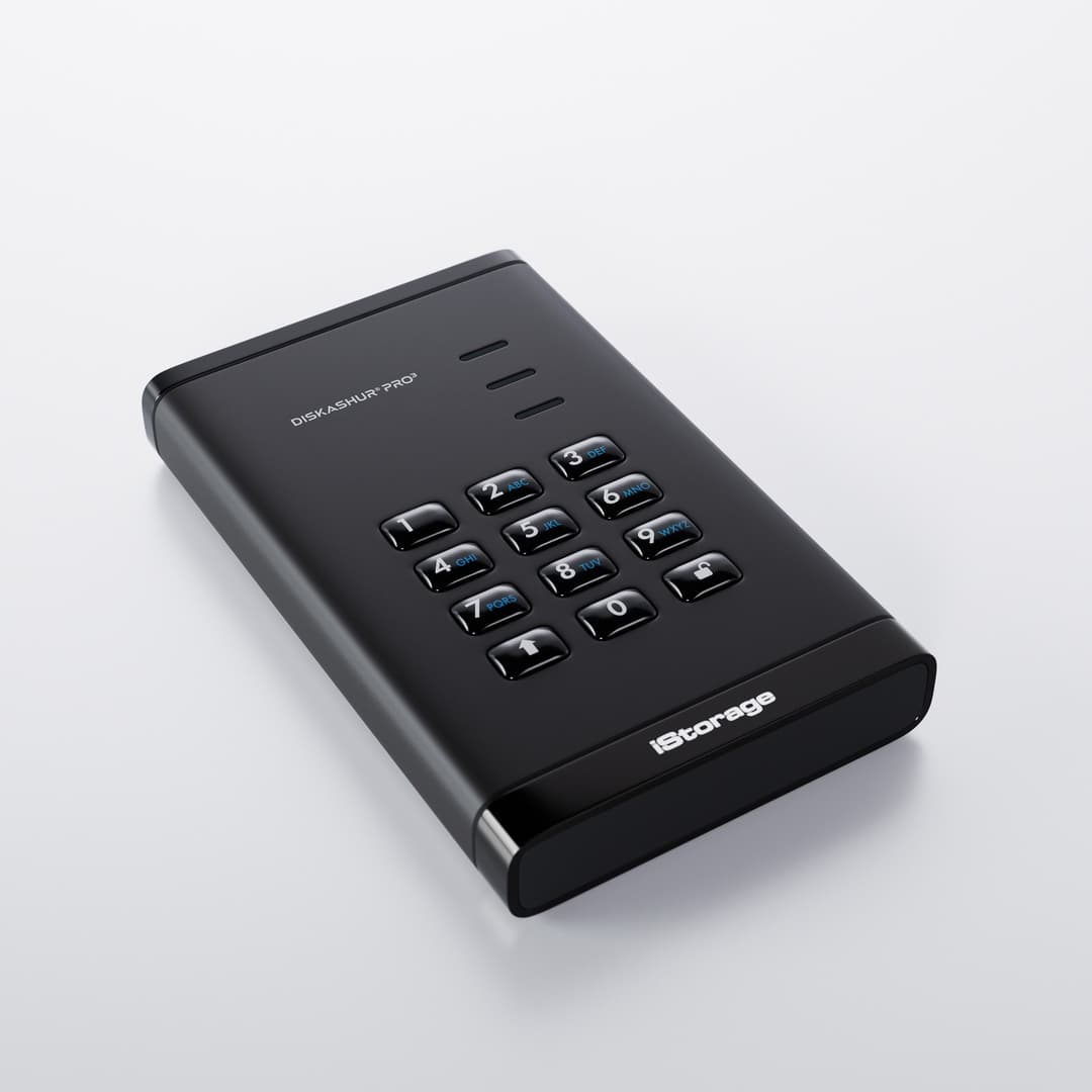 iStorage diskAshur PRO³ SSD 512GB | Secure Portable Solid State Drive |FIPS 140-3 Level 3 compliant | AES-XTS 256-bit Hardware Encryption | PIN protected | OS & Platform Independent |GDPR, TAA Compliant|Brute force hack defence | Dust/Water Resistant - Image 3