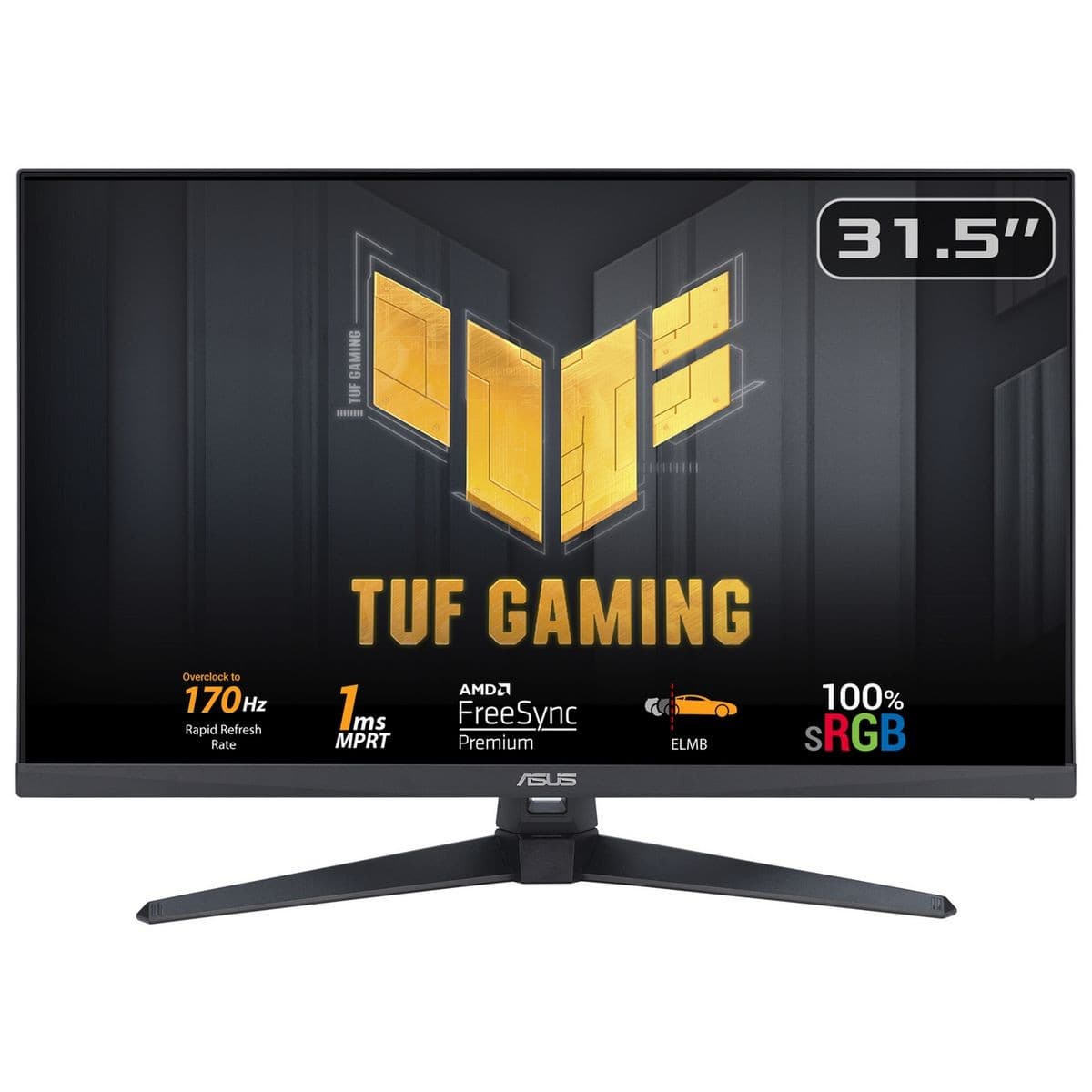 ASUS TUF VG328QA1A 31.5 Inch 170Hz FHD Gaming Monitor