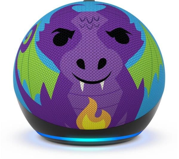 Amazon Echo Dot Kids (5th Gen) Smart Speaker with Alexa - Dragon - Image 1